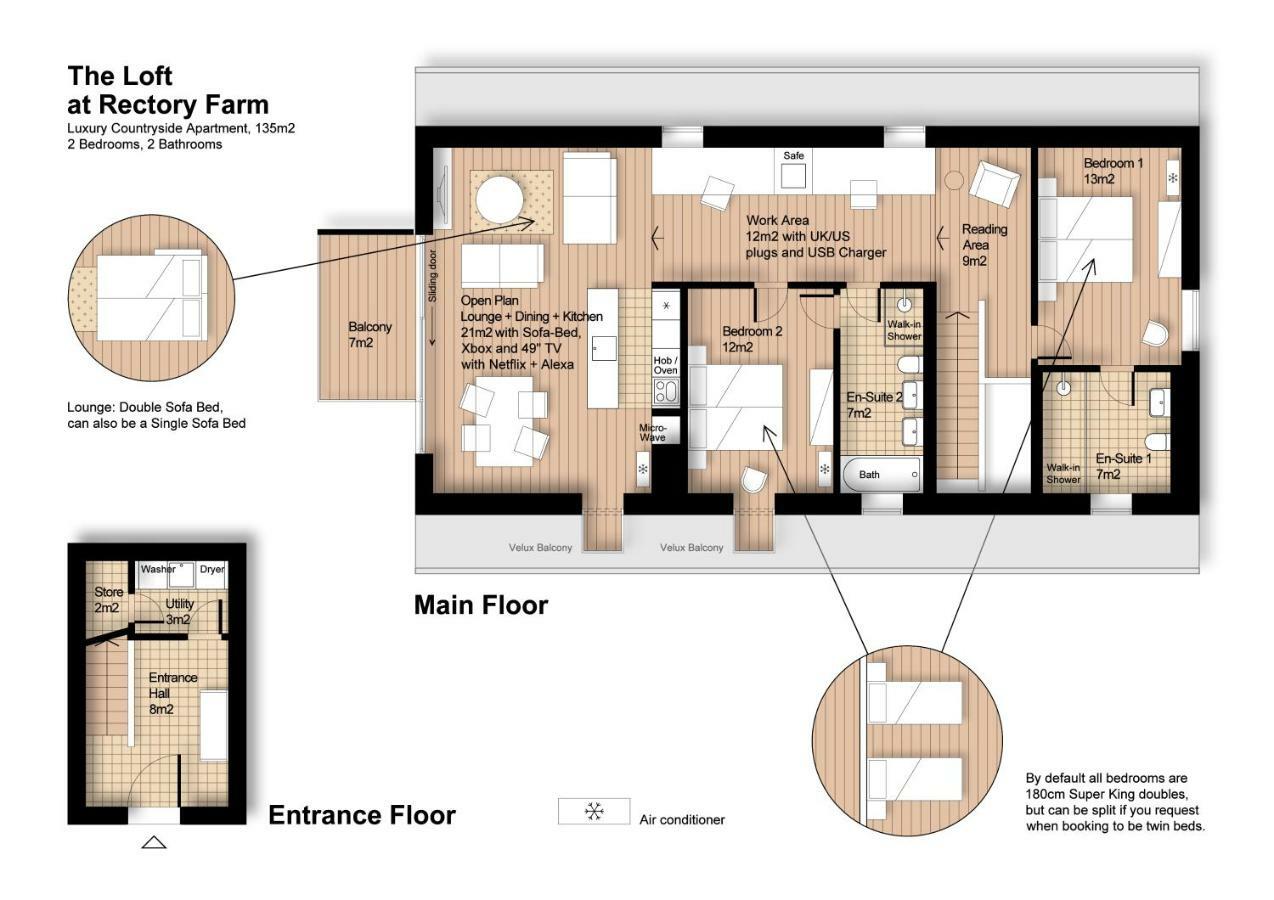 The Loft : Luxury Countryside Retreat For Family & Friends Villa Clipston  Dış mekan fotoğraf